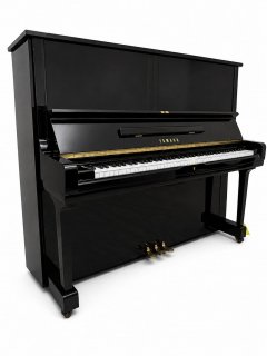 Yamaha, U3, full front view against a white background